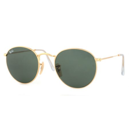 Ray-Ban 0Rb3447 Golden Frame Round Metal Sun Karachi Pakistan