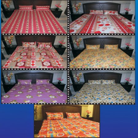 Bed Sheet 7 Design Bed Sheets with 14th Pillow Covers
