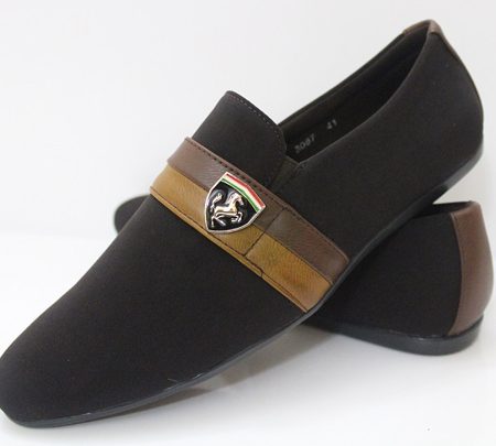 FERRARI Brown Men's Shoes