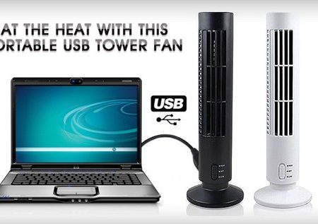 USB Tower Fan