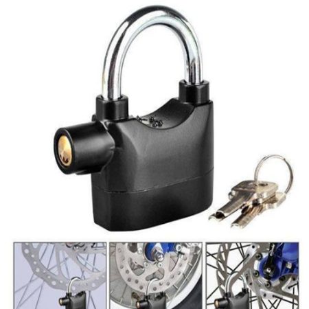 Security Electronic Alarm Lock For Home/Bike/Cars/Office (Multi-Purpose)(Loud Sound)